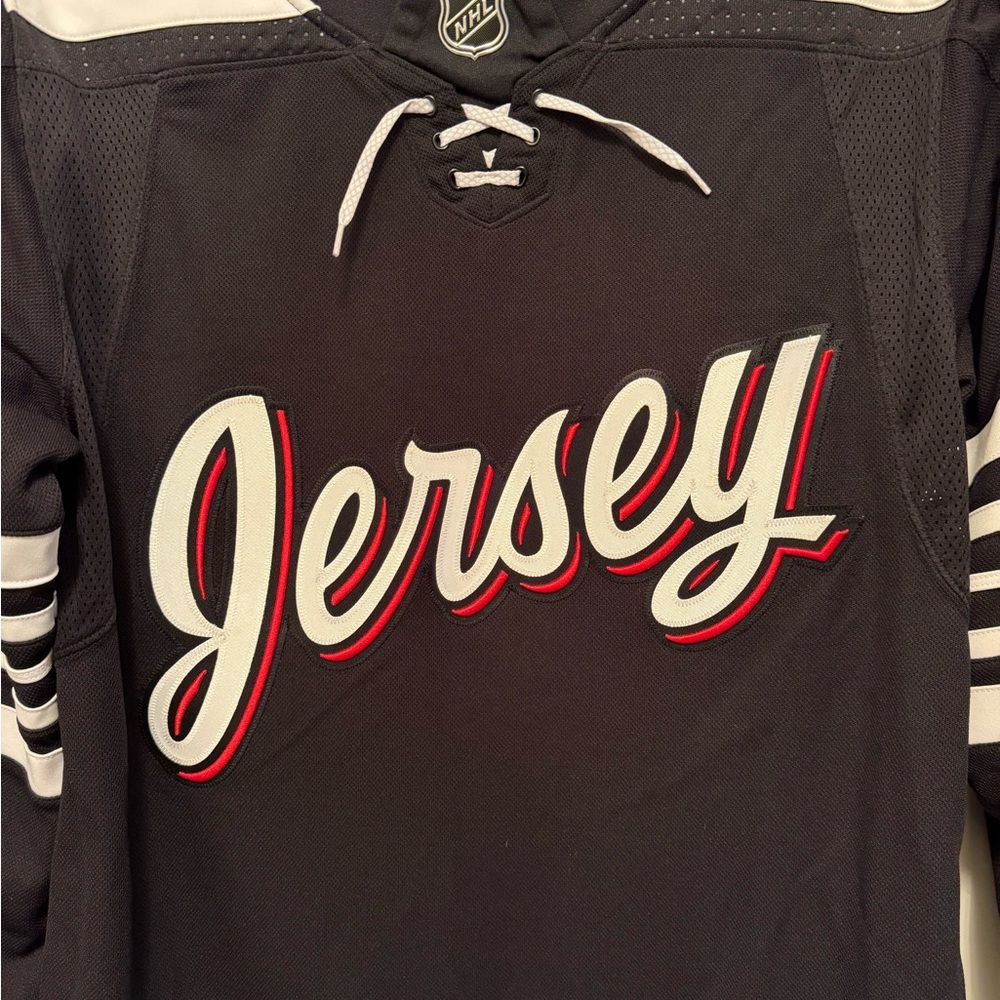 Adidas Hughes NJ Devils Jersey - Picture 3 of 12